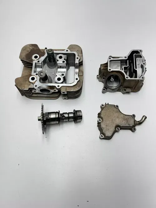 2006 06 Polaris Trail Boss 330 2x4 OEM LOT Cylinder Head Cap Cam Valve Cover
