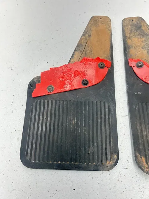 85 1985 Suzuki QuadSport Lt 230 S LT230S OEM Plastic Mud Flaps Mudflaps Guards