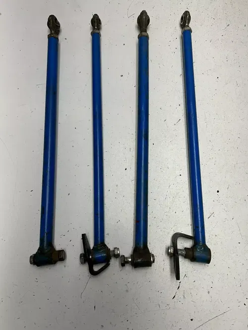 90 1990 Polaris Indy Sport GT 340 Snowmobile OEM Radius Rod Arm L R GOOD!