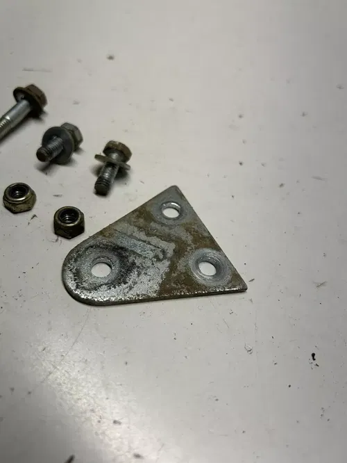1984 84 Husqvarna Wr400 WR 400 OEM Electronic Solenoid Mount Plate Support