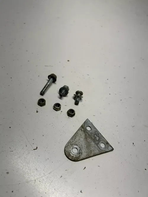 1984 84 Husqvarna Wr400 WR 400 OEM Electronic Solenoid Mount Plate Support