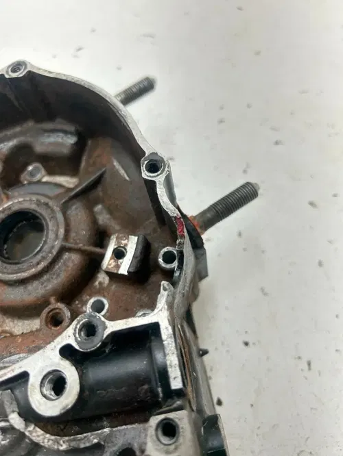 79 1979 Yamaha IT175F It 175 f OEM Crankcase Crank Cases Case Engine Motor Cover