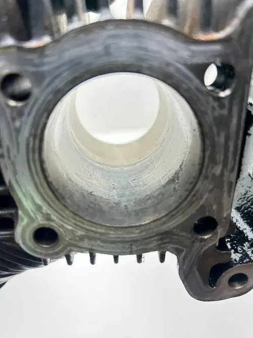 2007 07 Yamaha Grizzly 80 YFM80 OEM Cylinder Head Jug Sleeve  Piston 46.7 MM