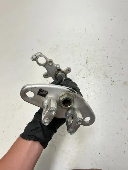 04 2004 Honda Crf 70 f CRF70F OEM GOOD THREADS Triple Clamps Clamp Upper Lower