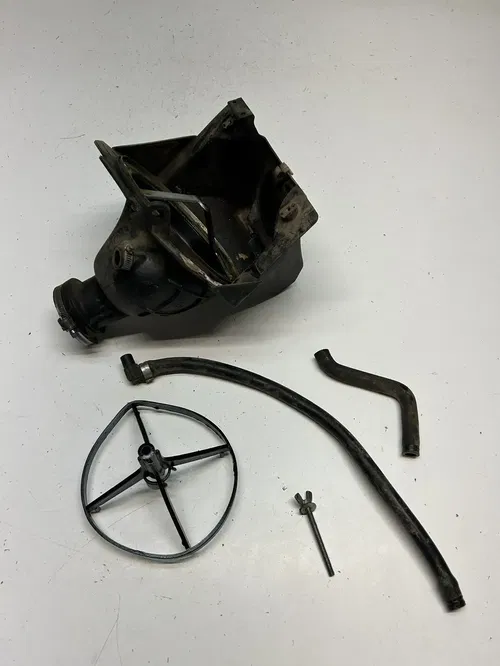 2011 11 Husqvarna TXC250i txc 250 i OEM LOT Airbox Air Box Intake Boot Cage GOOD