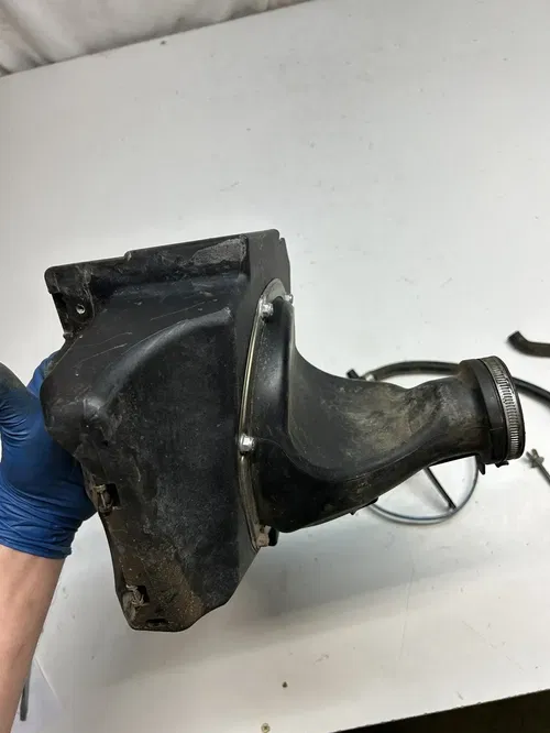 2011 11 Husqvarna TXC250i txc 250 i OEM LOT Airbox Air Box Intake Boot Cage GOOD