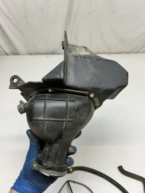 2011 11 Husqvarna TXC250i txc 250 i OEM LOT Airbox Air Box Intake Boot Cage GOOD