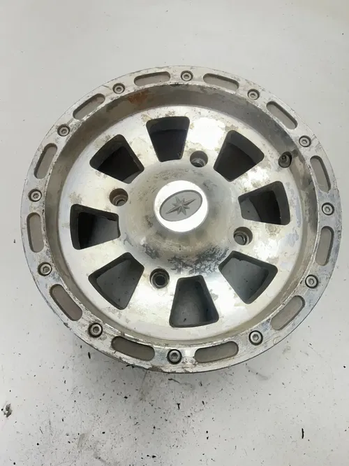 02 2002 Polaris Ranger 500 4x4 OEM STRAIGHT Rear Back Wheel Rim 12 X 8