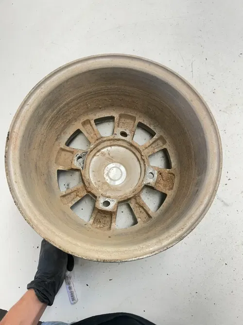 02 2002 Polaris Ranger 500 4x4 OEM STRAIGHT Rear Back Wheel Rim 12 X 8