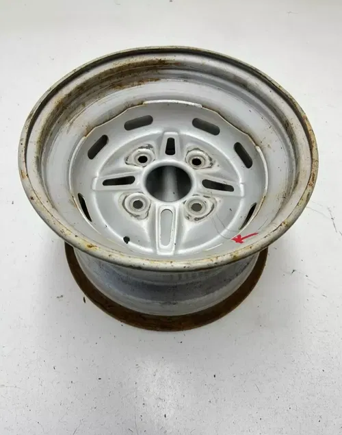 1996 96 Yamaha Wolverine 350 YFM FX 4x4 STRAIGHT! Rear Back Wheel Rim 12x8