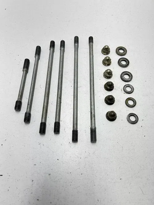 95 Honda Foreman 400 Trx400fw 4x4 OEM LOT Cylinder Head Stud Studs Nut Washer