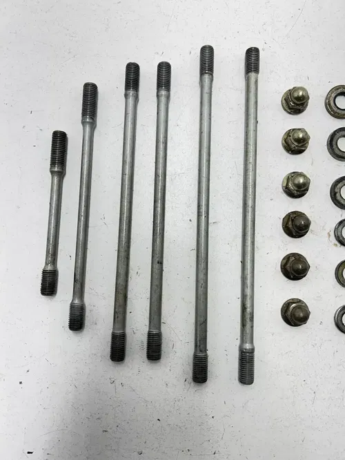 95 Honda Foreman 400 Trx400fw 4x4 OEM LOT Cylinder Head Stud Studs Nut Washer