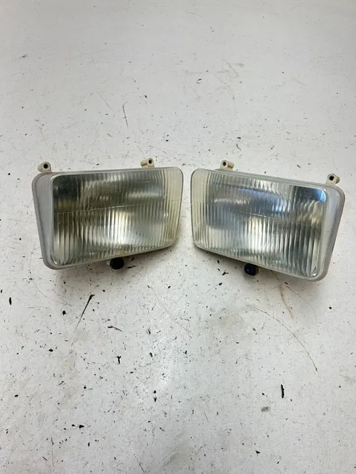 02 2002 Polaris Ranger 500 4x4 OEM NICE! Headlights Head Light Bulbs UNTESTED