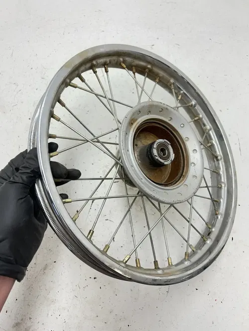 04 2004 Honda Crf 70 f CRF70F OEM Front Wheel Rim Hub Rotor 14 X 1.4