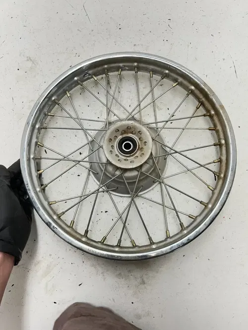 04 2004 Honda Crf 70 f CRF70F OEM Front Wheel Rim Hub Rotor 14 X 1.4