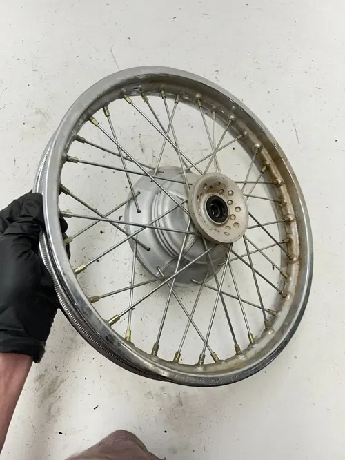 04 2004 Honda Crf 70 f CRF70F OEM Front Wheel Rim Hub Rotor 14 X 1.4