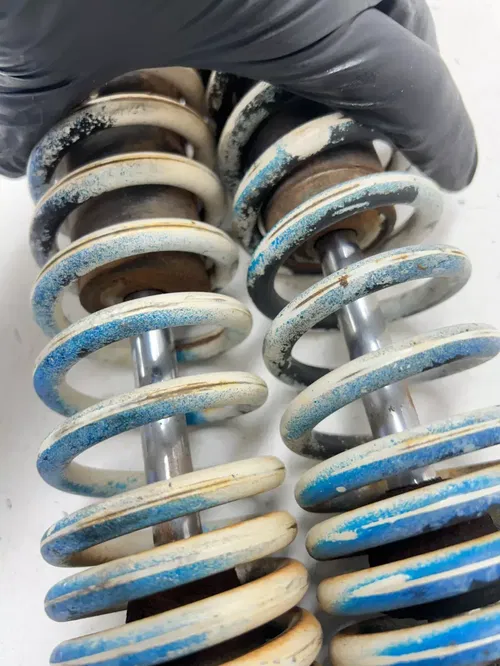 01 2001 Yamaha Raptor 660 R OEM LOT GOOD! Front Shocks Shock Suspension Spring
