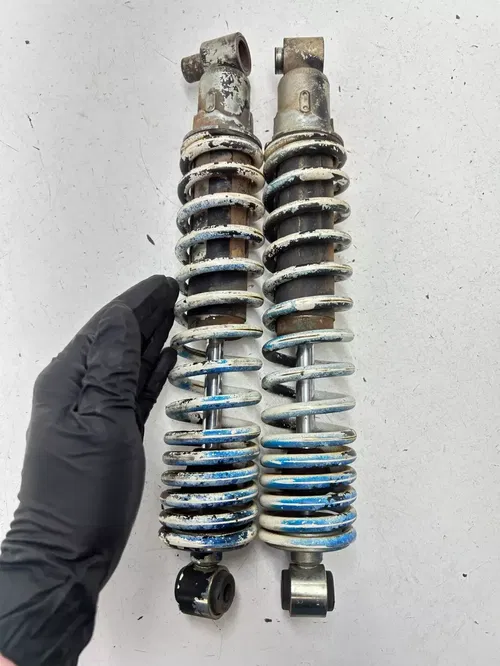 01 2001 Yamaha Raptor 660 R OEM LOT GOOD! Front Shocks Shock Suspension Spring