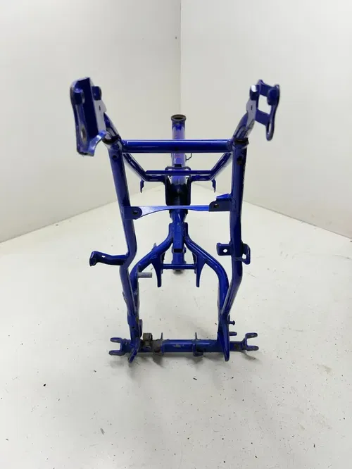 2006 06 Yamaha TTR125 L ttr 125 l Main Frame Body Assembly Chassis Blue