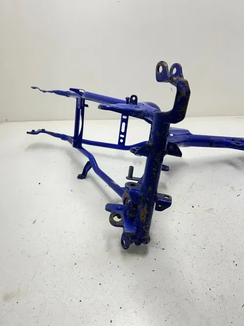 2006 06 Yamaha TTR125 L ttr 125 l Main Frame Body Assembly Chassis Blue