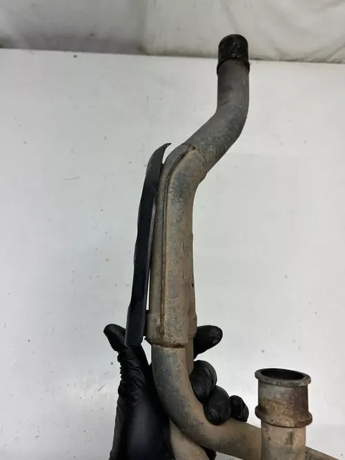 1984 84 Honda XL250R Xl 250 r OEM NICE! Exhaust Header Pipe Shield NO DENTS