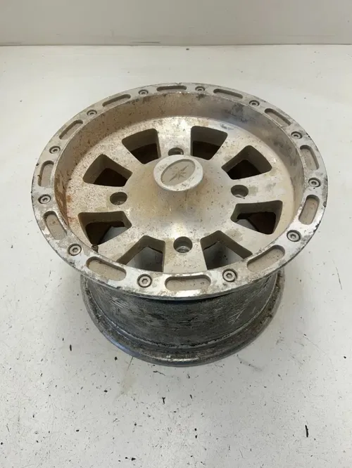 02 2002 Polaris Ranger 500 4x4 OEM STRAIGHT Rear Back Wheel Rim 12 X 8