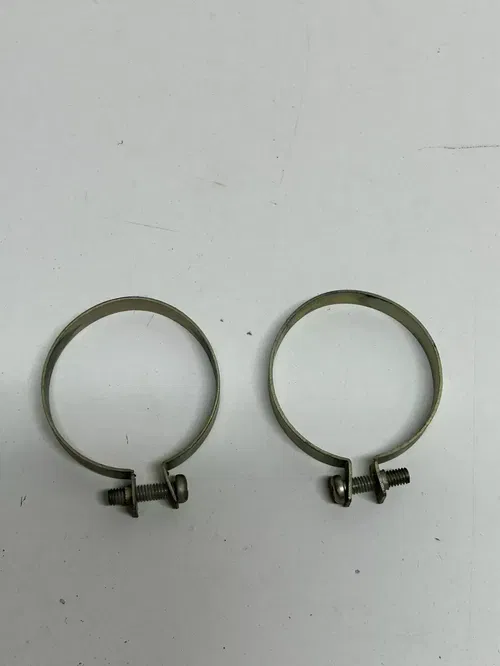 2002 02 Honda Xr200r xr 200 r OEM Upper Fork Boot Clamps Mounts