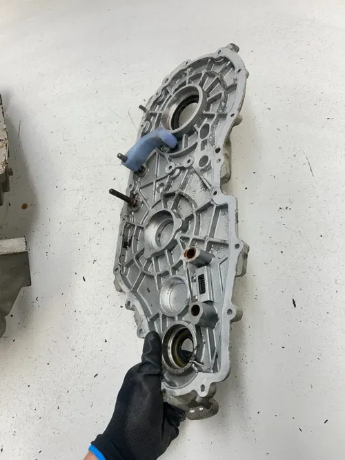 02 2002 Polaris Sportsman 500 H.O. 4x4 OEM GOOD! Engine Transmission Gear Cases