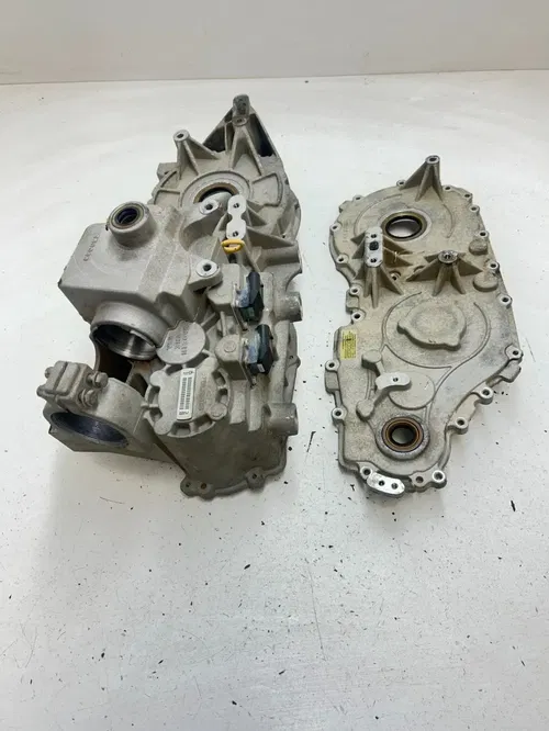 02 2002 Polaris Sportsman 500 H.O. 4x4 OEM GOOD! Engine Transmission Gear Cases