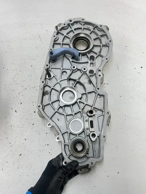 02 2002 Polaris Sportsman 500 H.O. 4x4 OEM GOOD! Engine Transmission Gear Cases