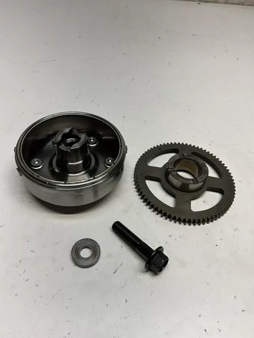 2007 07 Honda Rancher 420 TRX420FE 4x4 OEM GOOD! Flywheel Fly Wheel Gear Clutch