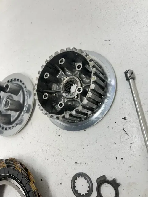 05 2005 Yamaha YFZ450R Yfz 450 r OEM  LOT Clutch Basket Plate Assembly Rod Bolt