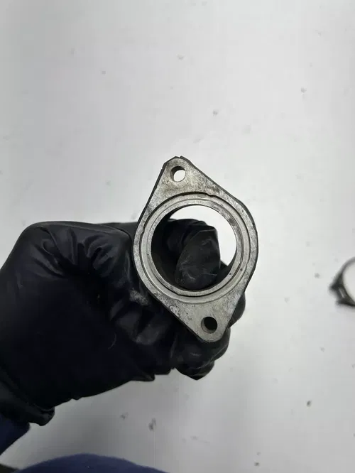 1979 79 Honda XR500 Xr 500 OEM LOT Intake Boot Carb Carburetor Mount Clamp