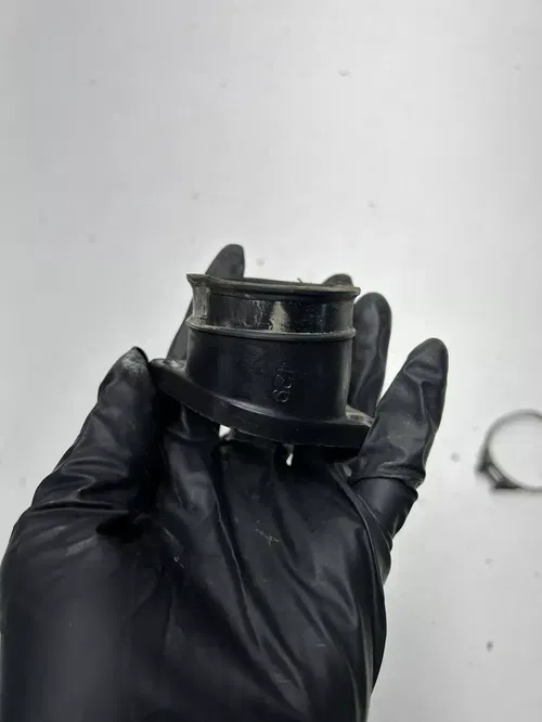 1979 79 Honda XR500 Xr 500 OEM LOT Intake Boot Carb Carburetor Mount Clamp