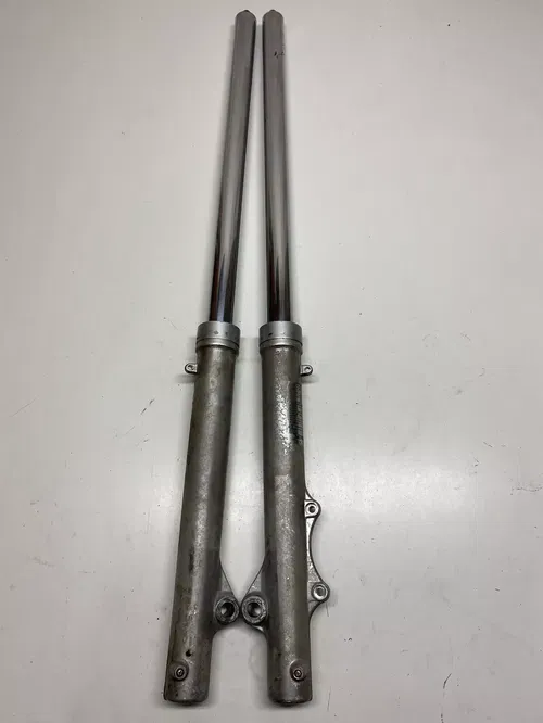 2005 05 Kawsaki KL 650 KL650-A GOOD FORKS SUSPENSION SHOCK L R FORK Free US Ship