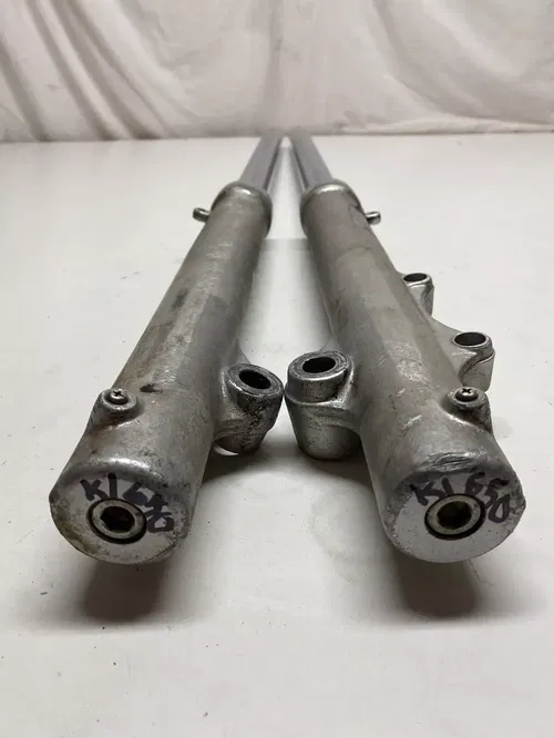 2005 05 Kawsaki KL 650 KL650-A GOOD FORKS SUSPENSION SHOCK L R FORK Free US Ship