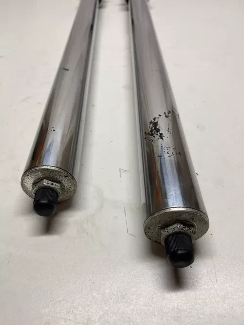 2005 05 Kawsaki KL 650 KL650-A GOOD FORKS SUSPENSION SHOCK L R FORK Free US Ship