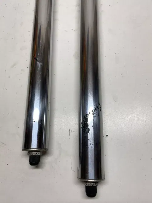 2005 05 Kawsaki KL 650 KL650-A GOOD FORKS SUSPENSION SHOCK L R FORK Free US Ship