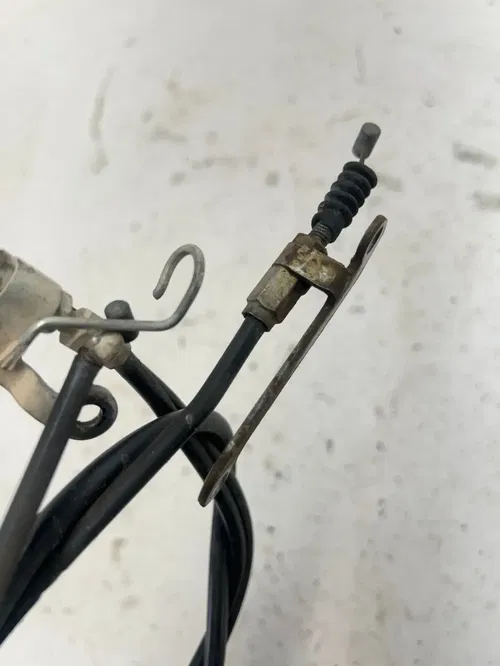 81 1981 Honda XL500S Xl 500 s OEM Decompression Cable Line Mount Support