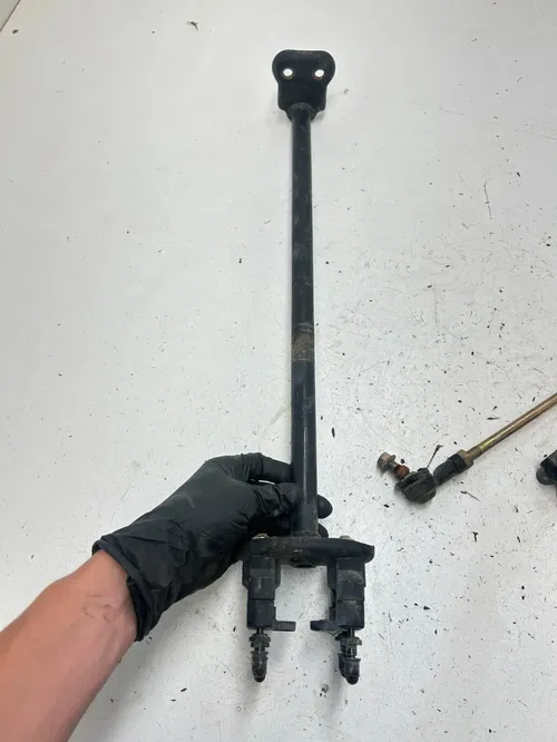 02 2002 Polaris Scrambler 90 2 Stroke OEM GOOD! LOT Tie Rod Steering Shaft