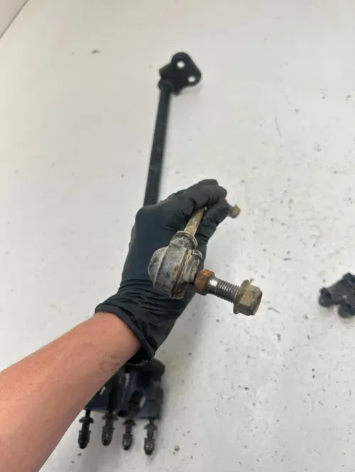 02 2002 Polaris Scrambler 90 2 Stroke OEM GOOD! LOT Tie Rod Steering Shaft
