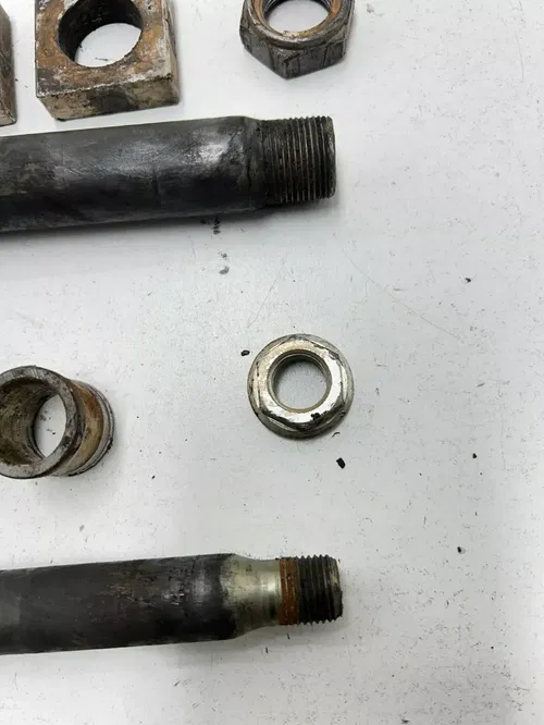 2002 02 Honda CRF450R Crf 450 r OEM Front Rear Axle Shaft Spacer Block Nut Bolt