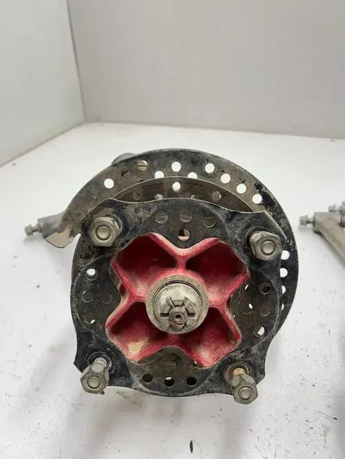 98 1998 Honda TRX300EX Trx 300 ex OEM GOOD! Front A Arms Spindle Hub Control