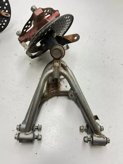 98 1998 Honda TRX300EX Trx 300 ex OEM GOOD! Front A Arms Spindle Hub Control