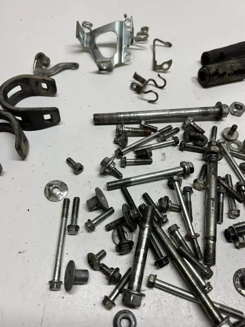 2016 16 HONDA CRF150R CRF150RB crf 150 rb LOT Bolts But Hardware Mount Peg Cap