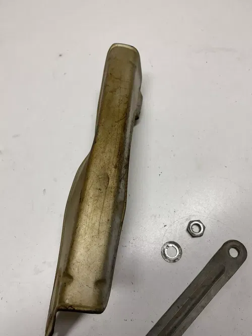 1972 72 Yamaha CT2 175 OEM Chain Guard Cover Brake Arm Guide Free US Ship