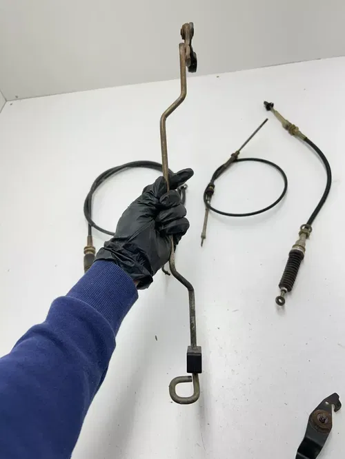 1999 99 Arctic Cat 300 4x4 OEM LOT Shifter Assembly Cables Linkage Lever Link
