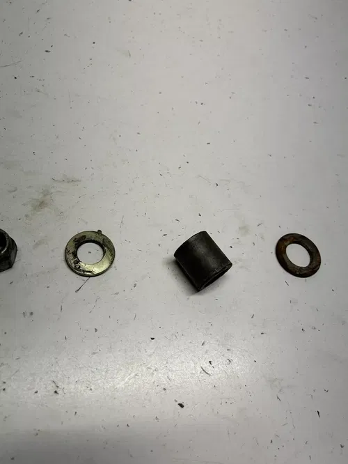 1982 82 HARLEY SHOVELHEAD LOWRIDER STURGIS FXB OEM Rear Back Axle Shaft Spacer