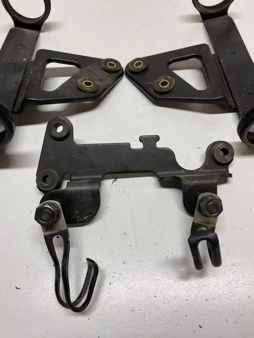 1991 91 Suzuki DR650D dr 650 s NICE Headlight Mount Fork Bar Speedo FREE SHIP