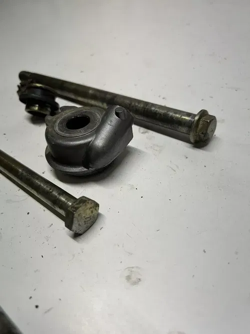 1991 91 Yamaha RT180 RT 180 rt OEM LOT Front Rear Back Axle Shaft Spacer Swing